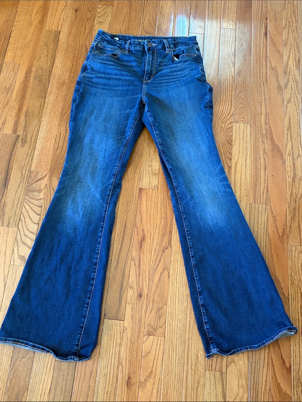 American Eagle Outfitters Blue Flare Jeans